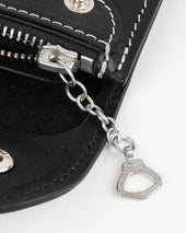 OGL Brave Horsehide Trucker Wallet - Black