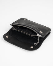 OGL Brave Horsehide Trucker Wallet - Black