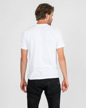 UTILITEES - 5.5oz Loopwheel Crew Neck T-Shirt - White