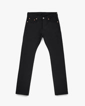 21oz Selvedge Denim Slim Cut Jeans - Superblack Non-Fade