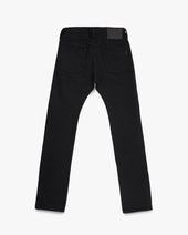 21oz Selvedge Denim Slim Cut Jeans - Superblack Non-Fade