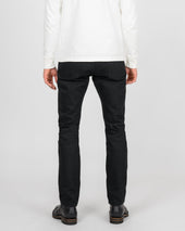 21oz Selvedge Denim Slim Cut Jeans - Superblack Non-Fade