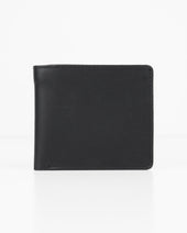 OGL Kingsman Classic Bi Fold Wallet with Coin Pocket - Black