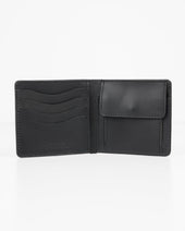 OGL Kingsman Classic Bi Fold Wallet with Coin Pocket - Black