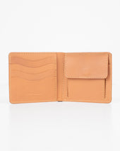 OGL Kingsman Classic Bi Fold Wallet with Coin Pocket - Tan