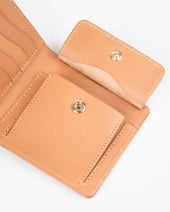 OGL Kingsman Classic Bi Fold Wallet with Coin Pocket - Tan