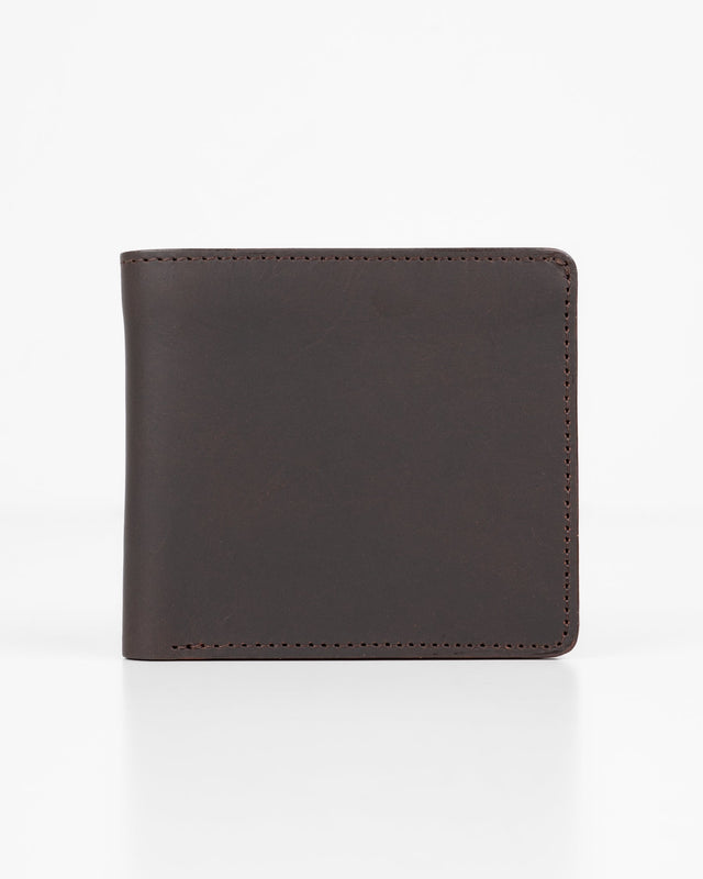 OGL Kingsman Classic Bi Fold Wallet with Coin Pocket - Brown
