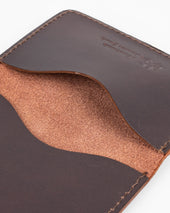 OGL Kingsman Metro Flap Style Cardholder - Brown