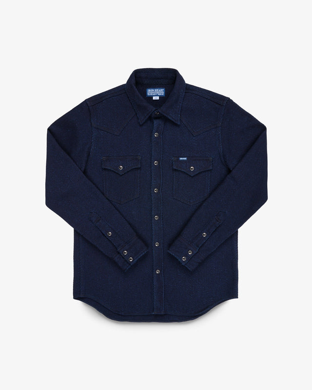 14oz Kersey Western Shirt - Indigo