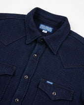 14oz Kersey Western Shirt - Indigo