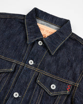 16oz Slubby Selvedge Denim Type III Jacket - Indigo