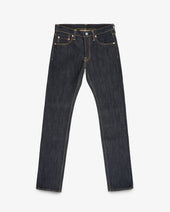 25oz Selvedge Denim Slim Tapered Cut Jeans - Indigo