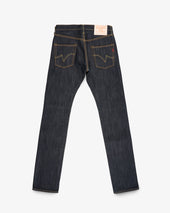 25oz Selvedge Denim Slim Tapered Cut Jeans - Indigo (IH-777-XHS) Tag 28, Hemmed to 32.0"