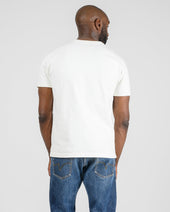 11oz Cotton Knit Crew Neck T-Shirt - White