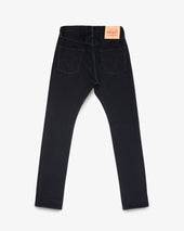 14oz Selvedge Denim Slim Cut Jeans - Indigo Overdyed Black