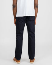 14oz Selvedge Denim Relaxed Tapered Cut Jeans - Indigo/Black