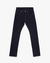 14oz Selvedge Denim Slim Cut Jeans - Indigo/Black
