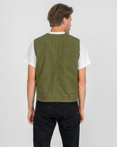 12oz Duck Canvas Hunting Vest - Olive