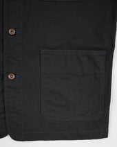 13 5oz Duck Collarless Chore Jacket Size Large