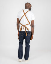 17oz Cotton Duck Apron - Brown