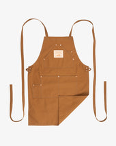 17oz Cotton Duck Apron - Brown