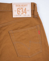 17oz Duck Straight Cut Jeans - Brown