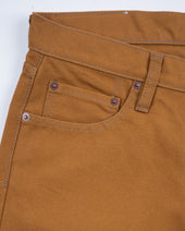17oz Duck Straight Cut Jeans - Brown