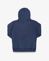 14oz Ultra Heavyweight Loopwheel Cotton Hoodie - Navy