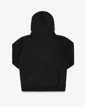 14oz Ultra Heavyweight Loopwheel Cotton Hoodie - Black