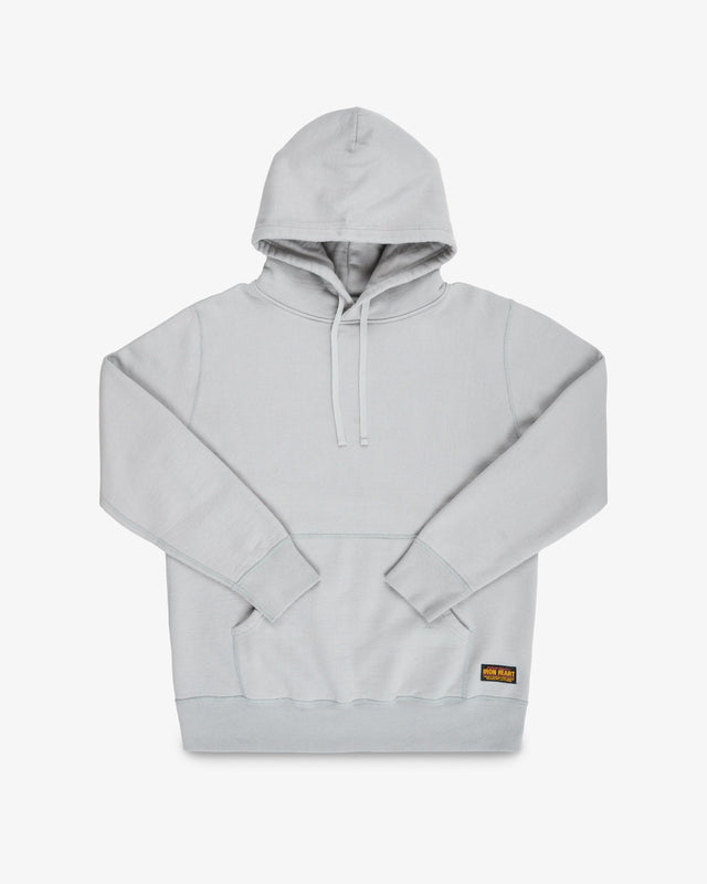 14oz Ultra Heavyweight Loopwheel Cotton Hoodie - Grey