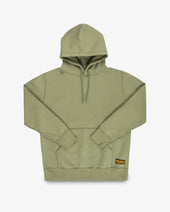 14oz Ultra Heavyweight Loopwheel Cotton Hoodie - Olive