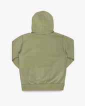 14oz Ultra Heavyweight Loopwheel Cotton Hoodie - Olive