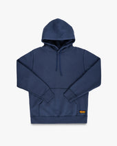 14oz Ultra Heavyweight Loopwheel Cotton Hoodie - Navy