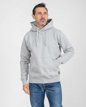 14oz Ultra Heavyweight Loopwheel Cotton Hoodie - Grey