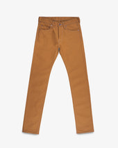 17oz Duck Slim Tapered Cut Jeans - Brown
