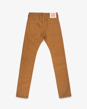 17oz Duck Slim Tapered Cut Jeans - Brown