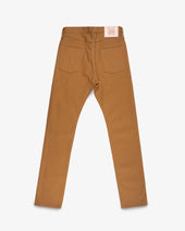 17oz Duck Relaxed Tapered Cut Jeans - Brown