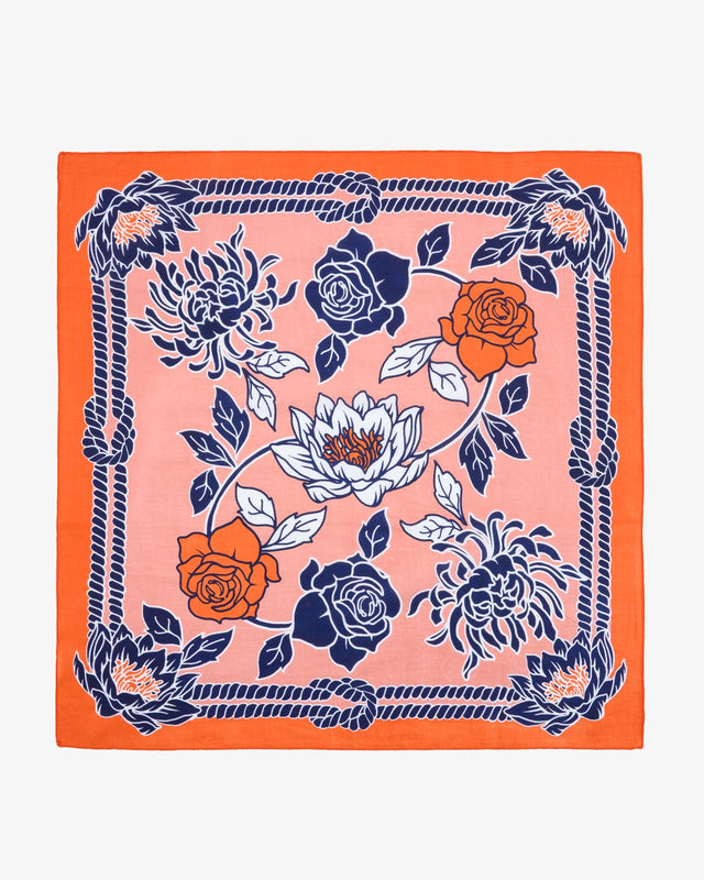 Felix Green Organic Cotton "Beacon Bay" Bandana - Orange