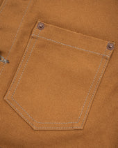 17oz Cotton Duck Work Vest - Brown