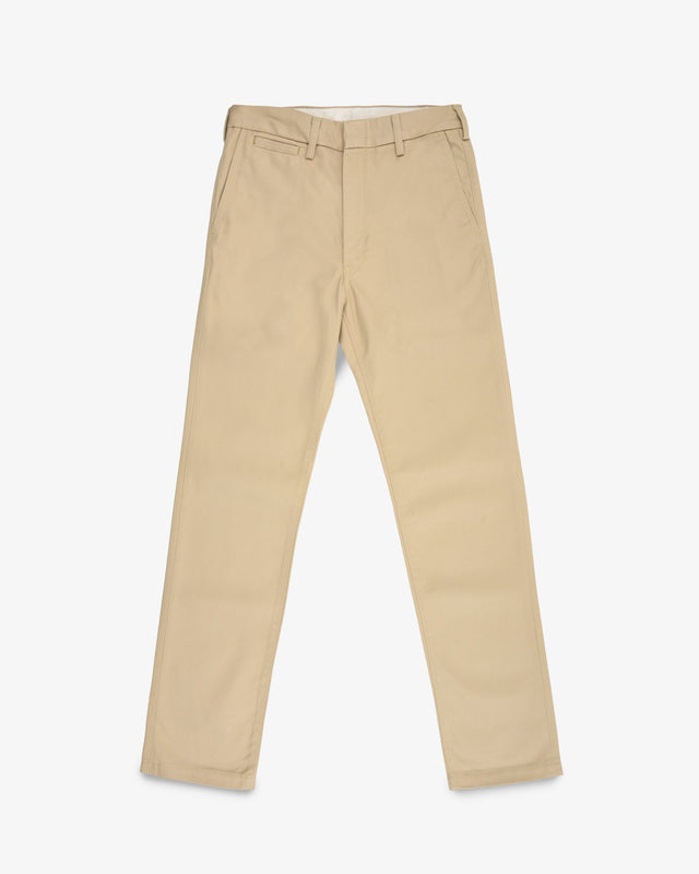 12oz Heavy Cotton Regular Fit Chinos - Khaki