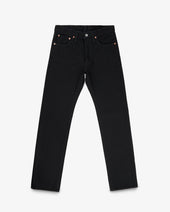 14oz Selvedge Denim Straight Cut Jeans - Black/Black