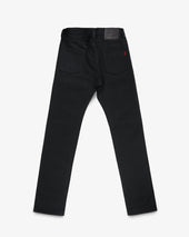 21oz Selvedge Denim Relaxed Tapered Cut - Superblack Non-Fade