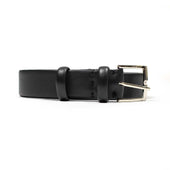 Smooth Calf Tubo Tubular Dress Belt