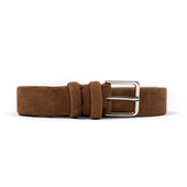 Suede Tubo Tubular Dress Belt