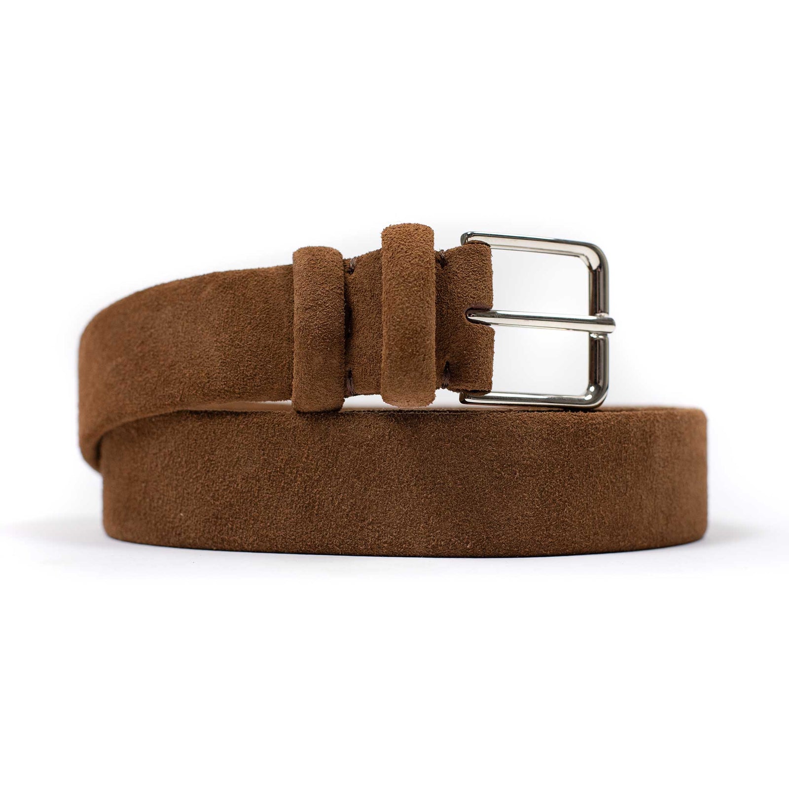 Suede Tubo Tubular Dress Belt