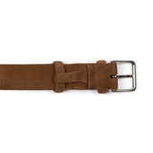 Suede Tubo Tubular Dress Belt