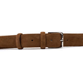 Suede Tubo Tubular Dress Belt
