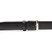 Saffiano Leather Dress Belt