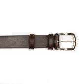 Dark Brown Calf Olimpo Casual Belt