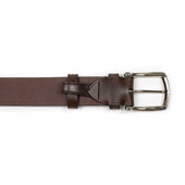 Dark Brown Calf Olimpo Casual Belt